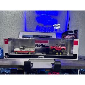 M2 Machines CHASE hauler Holley 69 Ford F100 Ranger & 66 Ford Bronco